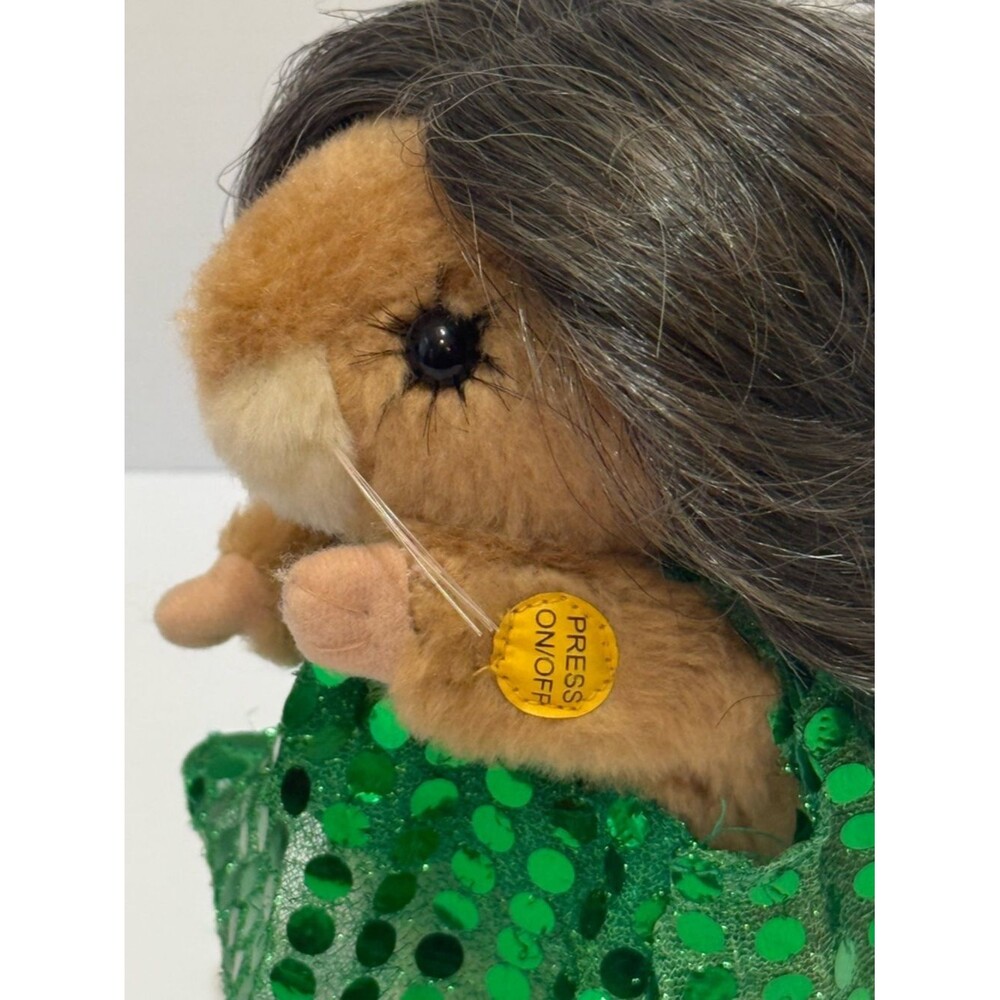 Vintage Gemmy Industries Singing Dancing Hamster Sings RESPECT Please see VIDEO - Picture 3 of 13